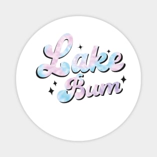 Lake Bum Summer Vacation Magnet